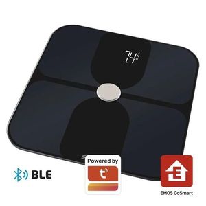EMOS GoSmart Čierna digitálna osobná váha EV112 vyobraziť