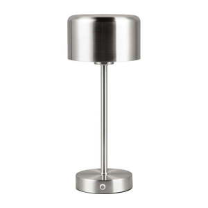 LED stmievateľná stolová lampa v striebornej farbe (výška 30 cm) Jeff – Trio vyobraziť