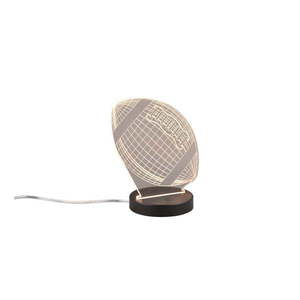 Čierna LED stolová lampa (výška 21, 5 cm) Football – Trio vyobraziť