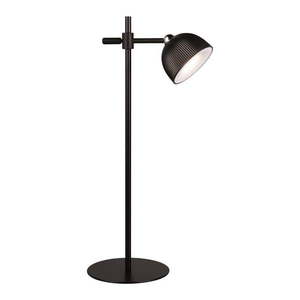 Stmievateľná čierna LED stolová lampa s klipom (výška 41 cm) Maxima – Trio vyobraziť