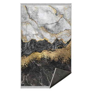 Čierno-biely prateľný koberec 160x230 cm – Mila Home vyobraziť