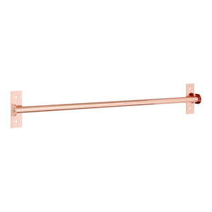 Železná nástenná kúpeľňová tyč vo farbe ružového zlata Premier Housewares vyobraziť