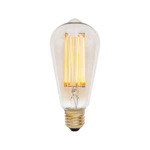 Teplá LED filamentová stmievateľná žiarovka E27, 3 W Squirrel Cage – tala vyobraziť