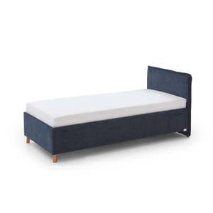 Tmavomodrá detská posteľ s úložným priestorom 90x200 cm Fun – Meise Möbel vyobraziť