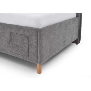 Sivá detská posteľ s úložným priestorom 90x200 cm Fun – Meise Möbel vyobraziť