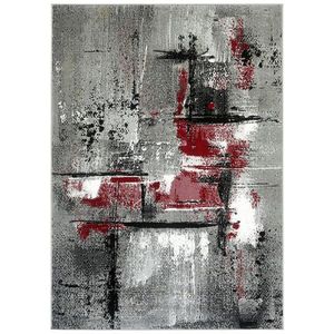 Boxxx TKANÝ KOBEREC, 160/230 cm, sivá, červená vyobraziť