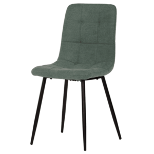 Sconto Jedálenská stolička KARA zelená/čierna vyobraziť