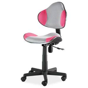 Sconto Detská stolička SIGQ-G2 sivá/ružová vyobraziť