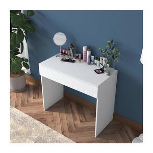Pracovný stôl RANI 90x76, 8 cm biela vyobraziť