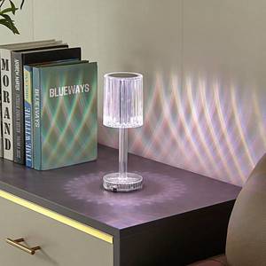 Lindby Lindby Louane stolová LED lampa na batérie RGB vyobraziť