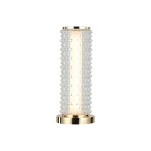 Viokef Stolná lampa Irma LED, zlatá farba/čierna vyobraziť