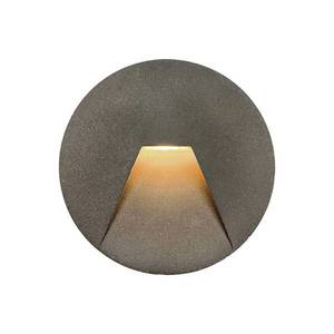 Viokef LED nástenné svietidlo Space, sivé, Ø 12 cm vyobraziť