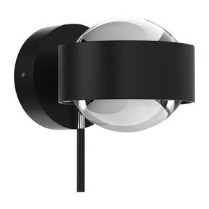 Top Light Puk Mini Wall+ LED šošovky číre, čierne matné/chrómové vyobraziť