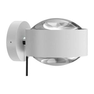 Top Light Puk Maxx Wall+ LED, číre šošovky, biely matný/chróm vyobraziť