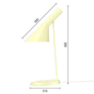 Louis Poulsen Dizajnová stolová lampa Louis Poulsen AJ svetlá žltá vyobraziť