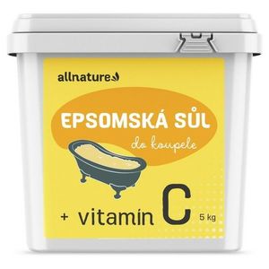 Allnature Epsomská soľ Vitamín C, 5 kg vyobraziť