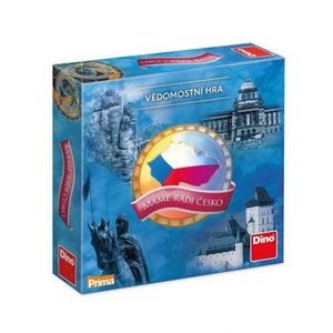 Dino Máme radi Česko rodinná spoločenská hra v krabici 24x24x6cm vyobraziť