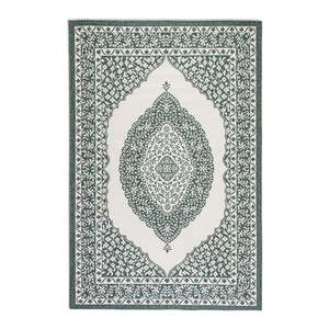 Krémovo-zelený vonkajší koberec 80x150 cm Gemini – Elle Decoration vyobraziť