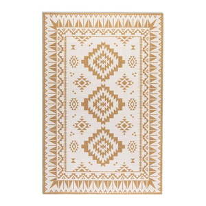 Okrovožlto-krémový vonkajší koberec 120x170 cm Gemini – Elle Decoration vyobraziť
