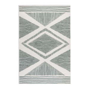 Krémovo-zelený vonkajší koberec 120x170 cm Gemini – Elle Decoration vyobraziť