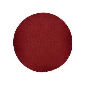 Červený okrúhly koberec pod vianočný stromček ø 120 cm Star Damask - Södahl vyobraziť