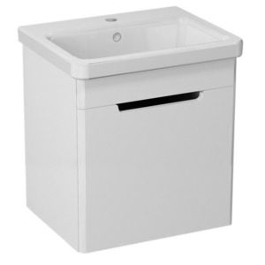SAPHO - ELLA umývadlová skrinka 37, 5x43x34cm, 1x dvierka, ľavá, biela EL040-3030 vyobraziť
