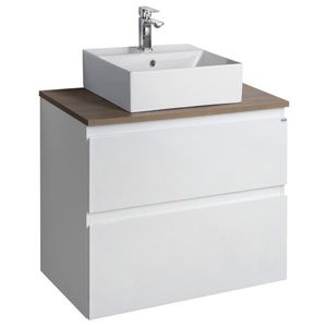 AQUALINE - ALTAIR Nábytková zostava do kúpeľne, šírka 67, 6 cm, biela/dub emporio AI270-01 vyobraziť