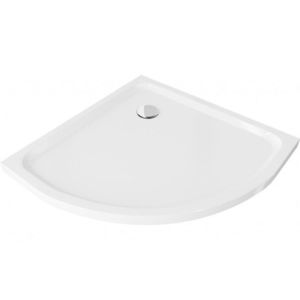 MEXEN - Flat sprchová vanička štvrťkruhová slim 100 x 100, biela 41101010 vyobraziť