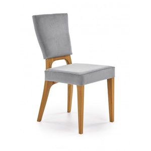 Jídelní židle Natys dub medový/šedá vyobraziť