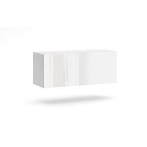 Závesný TV stolík Vivo 100 cm biely vyobraziť