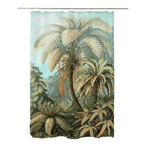 Sprchový záves 175x180 cm Vintage Palm - Madre Selva vyobraziť
