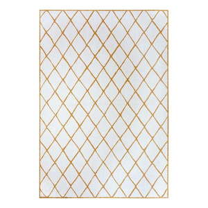 Okrovožlto-biely vonkajší koberec 120x170 cm Malaga – NORTHRUGS vyobraziť