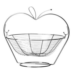 Kovový stojan s košíkom Casa Selección Orchard Apple vyobraziť