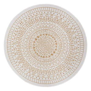 Okrovožlto-biely okrúhly vonkajší koberec ø 200 cm Porto – NORTHRUGS vyobraziť
