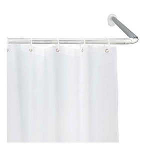 Univerzálna rohová tyč na sprchový záves Wenko Shower Curtain Rod vyobraziť