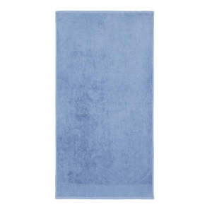 Modrý bavlnený uterák 50x85 cm – Bianca vyobraziť