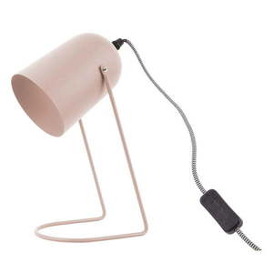 Ružová stolová lampa Leitmotiv Enchant, výška 30 cm vyobraziť