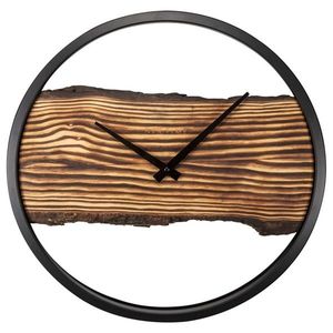 Sconto Nástenné hodiny FOREST drevo/kov, priemer 45 cm vyobraziť