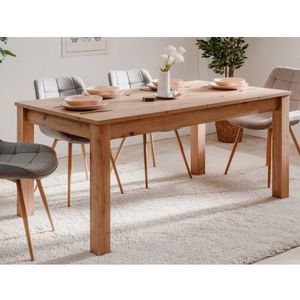 Rozkladací jedálenský stôl Bergen 160x90 cm, dub artisan% vyobraziť