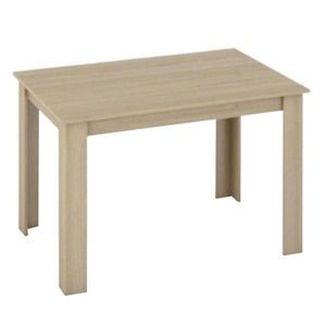 Jedálenský stôl, dub sonoma, 120x80 cm, KRAZ vyobraziť