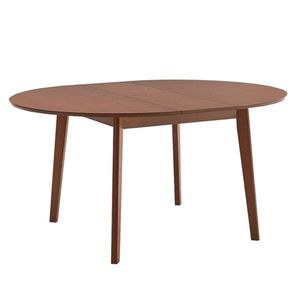KONDELA Jedálenský stôl, rozkladací, buk merlot, priemer 120 cm, ALTON vyobraziť