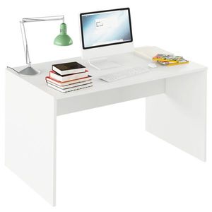 KONDELA Písací stôl, biela, RIOMA TYP 11 vyobraziť