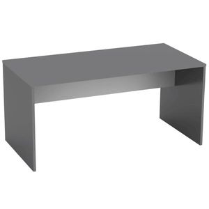 KONDELA Písací stôl, grafit/biela, RIOMA NEW TYP 16 vyobraziť