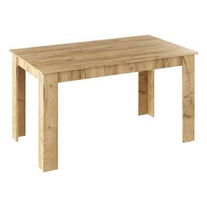 KONDELA Jedálenský stôl, dub artisan, 140x80 cm, GENERAL NEW vyobraziť