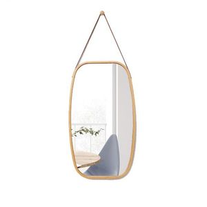 KONDELA Zrkadlo, prírodný bambus, LEMI 3 vyobraziť