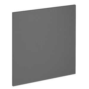 KONDELA Dvierka na umývačku riadu, sivý mat, 59, 6x57 cm, LANGEN vyobraziť