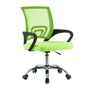 KONDELA Kancelárska stolička, zelená/čierna, DEX 4 NEW vyobraziť
