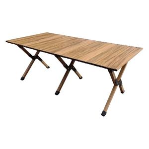 KONDELA Kempingový stôl, hnedá, ARTUR vyobraziť