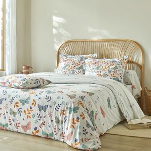Bavlnená posteľná bielizeň Envolée s potlačou motýlikov vyobraziť