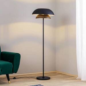 Lucande Lucande Kellina stojacia lampa, čierna vyobraziť